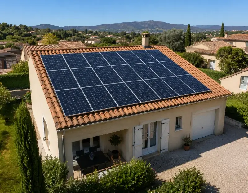 Prime à l'autoconsommation panneaux solaires La Garnache — aide financière de l'État